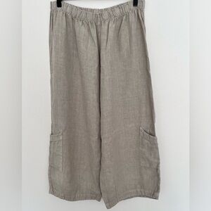 Bryn Walker 100% Linen Casbah Pant - L